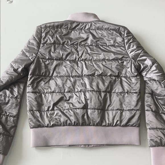 Lululemon Athletica Non-Stop Bomber Reversible Jacket Sz 6 - Picture 12 of 16